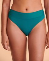 QUETZAL GREEN High Leg Bikini Bottom