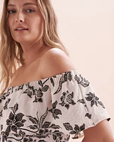 Airflow Off the Shoulder Short Dress