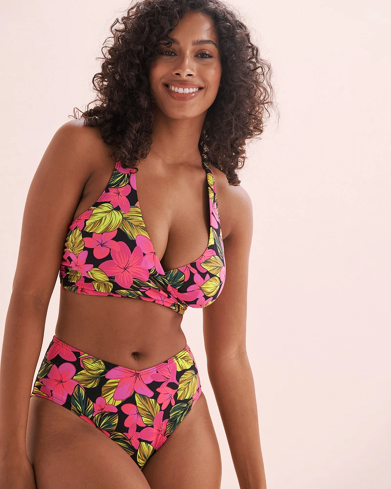 Tropic Bliss D Cup Bralette Bikini Top