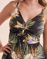 Exotic Tiki Sleeveless Jumpsuit