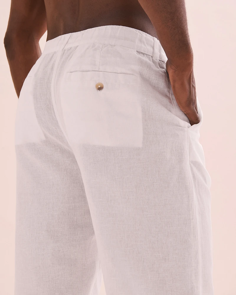 Linen Blend Pants