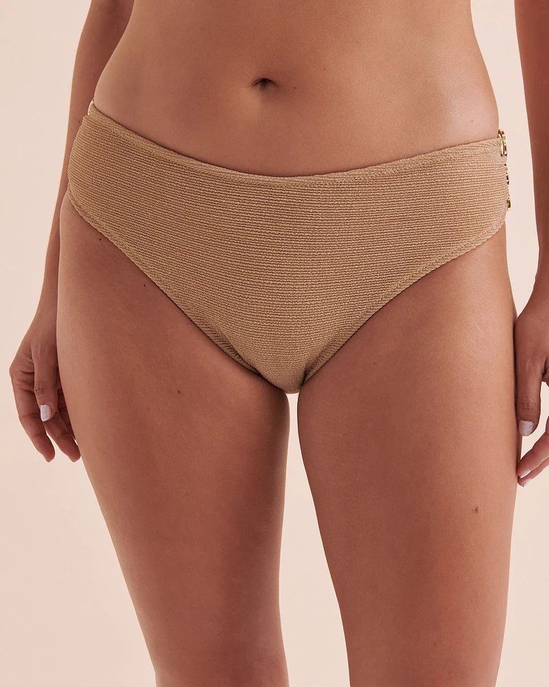 Samana Textured Bikini Bottom