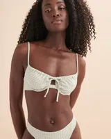 Textured Bralette Bikini Top