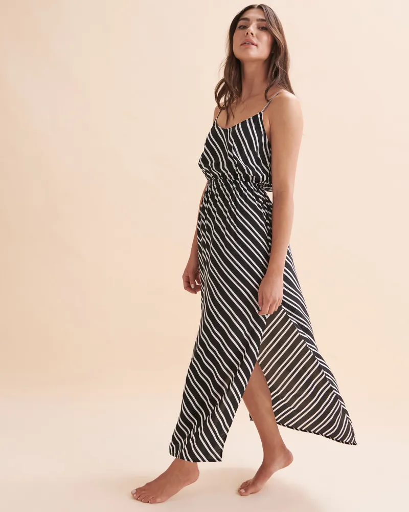 Stripes Maxi Dress