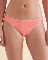 Bas de bikini cheeky texturé Summer High Tropic