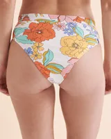 Imagine Marlee High Waist Cheeky Bikini Bottom