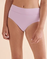 Bas de bikini aux hanches taille haute