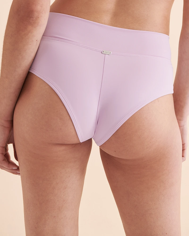 Bas de bikini aux hanches taille haute