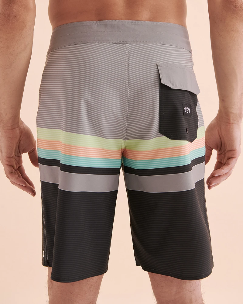 All Day Stripe Pro Boardshort Swimsuit