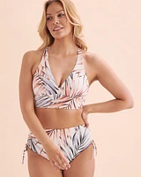 Desert Palm Triangle Bikini Top