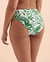 Bas de bikini taille haute Green Island