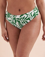 Bas de bikini taille haute Green Island