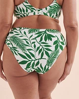 Bas de bikini taille haute Green Island