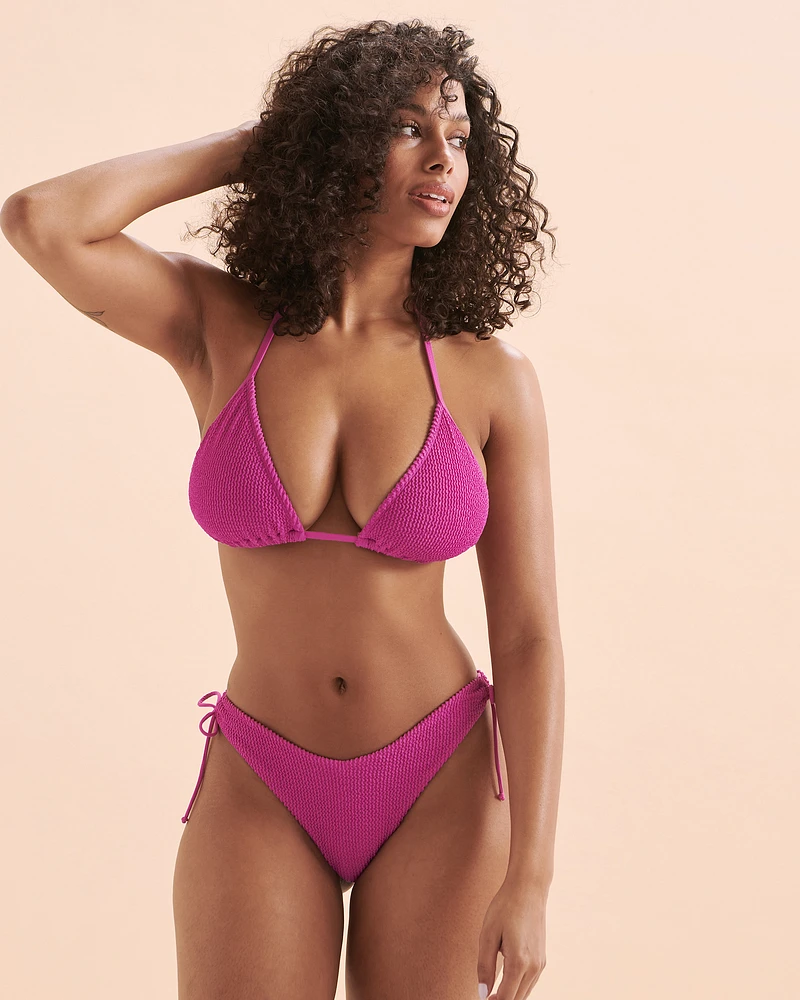 Sorbet Kali D Cup Textured Triangle Bikini Top