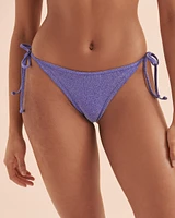 Bas de bikini brésilien noué aux hanches Tiki Sparkle