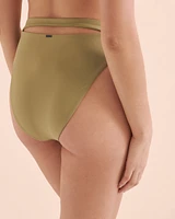 Saltwater Solids Matira High Waist Bikini Bottom