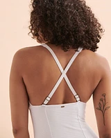 Premium Surf D Cup Square Neck One-piece Swimsuit