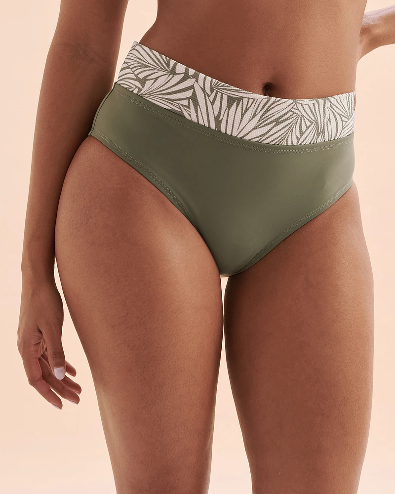 Biomes Foldover Waistband Bikini Bottom