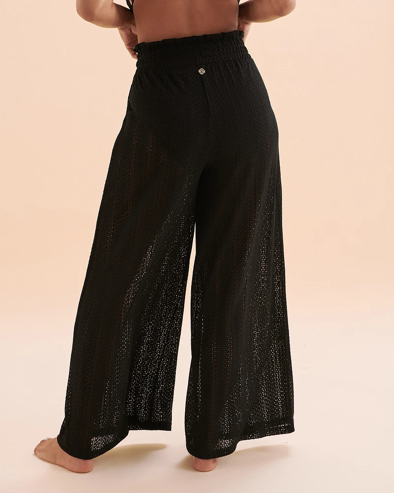 Wide Leg Crochet Pants