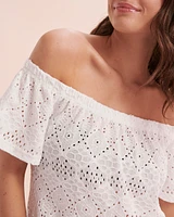 Robe courte Boho Beauty Eyelet