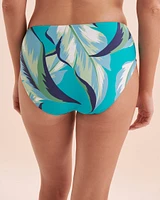 Bas de bikini aux hanches Judy Jungle Foliage