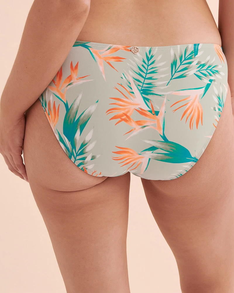 Bas de bikini bande taille pliée Sage Paradise