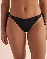 Bas de bikini brésilien brillant Malibu