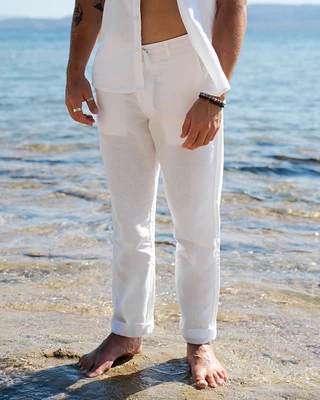 Linen Blend Pants