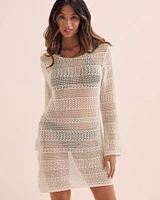 Long Sleeve Crochet Tunic