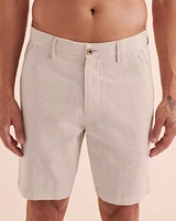 Linen Bermuda Shorts