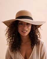 Wide Brim Straw Hat