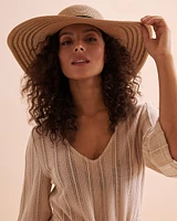 Wide Brim Straw Hat