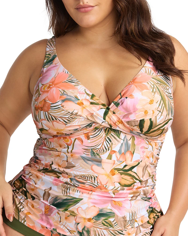 Ti'tania Delacroix D-G Cup Tankini Top