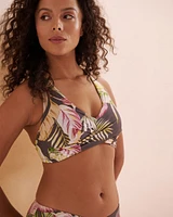 Radiant Nature Wrap D Cup Bikini Top