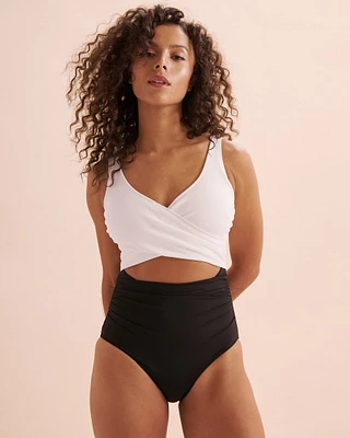 Classic Wrap One-piece Swimsuit