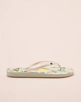 Bermuda Print Flip-flops