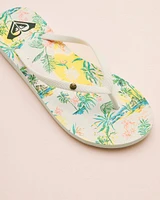 Bermuda Print Flip-flops