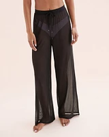 Wide Leg Mesh Pants