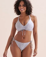 Serenity Floral D Cup Bralette Bikini Top