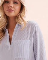 Striped Gauze Shirt