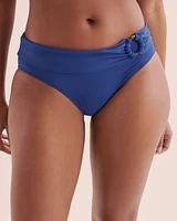 Bas de bikini bande taille pliée Sunset Portofino