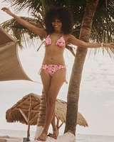 Bas de bikini taille basse bohème