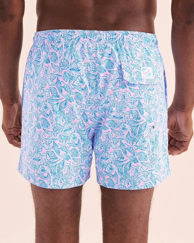 Maillot volley classique avec doublure de compression Seashell