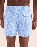 Maillot volley classique avec doublure de compression Seashell
