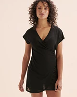 Robe portefeuille courte Onion Skin