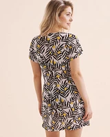 Robe portefeuille courte Onion Skin