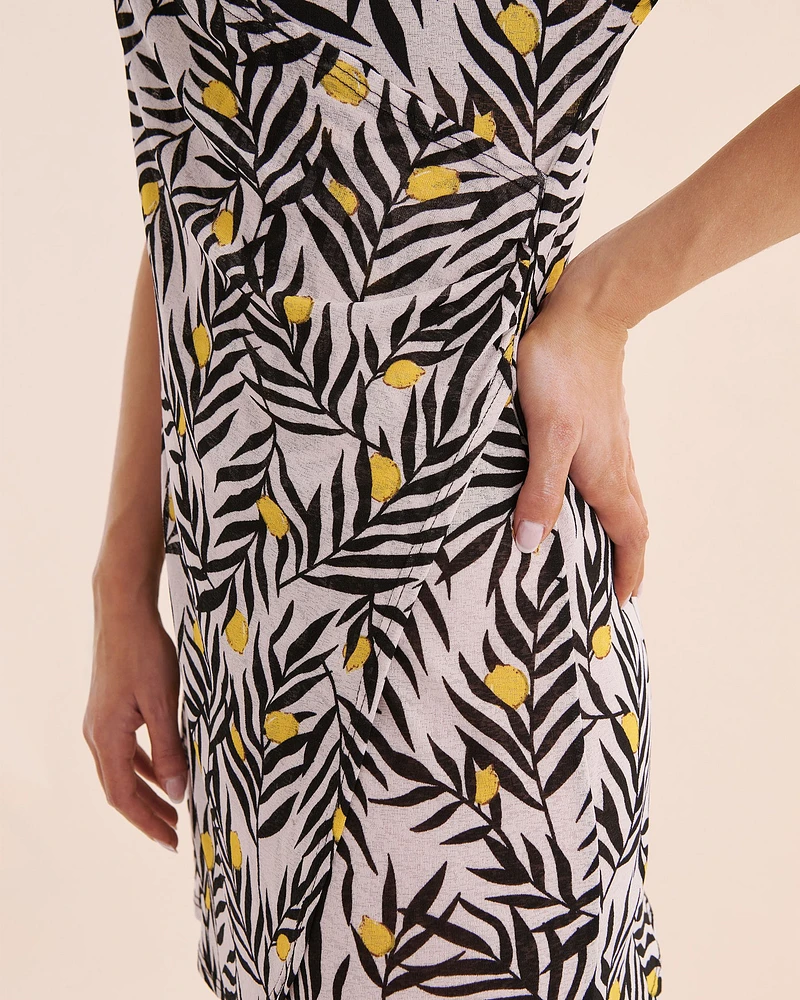 Robe portefeuille courte Onion Skin