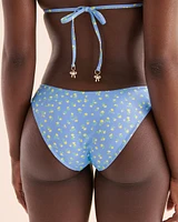 Lemon Bloom Minimal Full Bikini Bottom