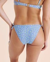 Bas de bikini à nouer sur les côtés Lemon Bloom