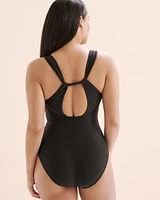 Maillot une-pièce à dos torsadé Dakota